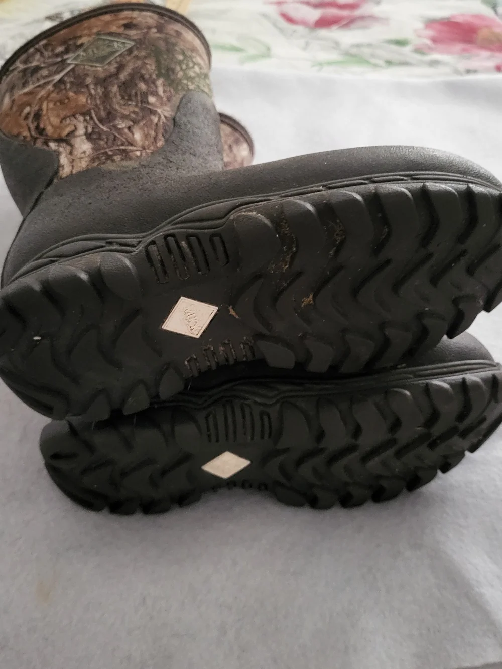 Muck Boot Company Kids' Olive Green & Camo Waterproof Pull-On Boots